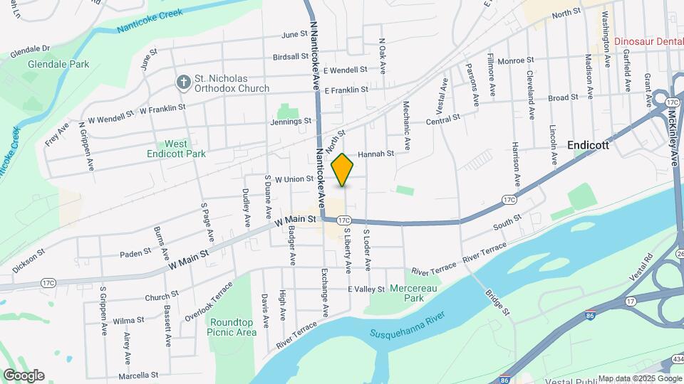 208 S Liberty Ave Map and Location Details