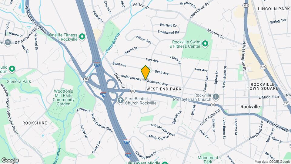 8 Mannakee St Mapa y Detalles de la Ubicación