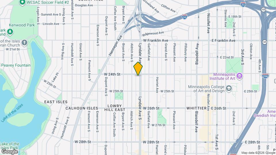 2404 Lyndale Ave S, Unit 5 Map and Location Details