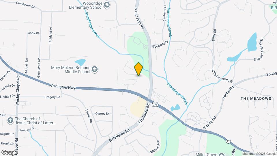 2040 Manhattan Pkwy Map and Location Details