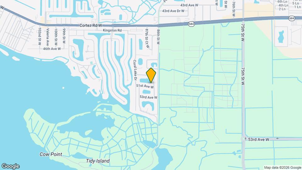 8607 51st Ave W Map and Location Details