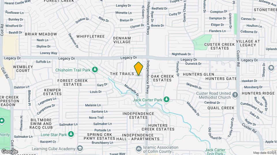 3013 Foxhollow Dr Map and Location Details