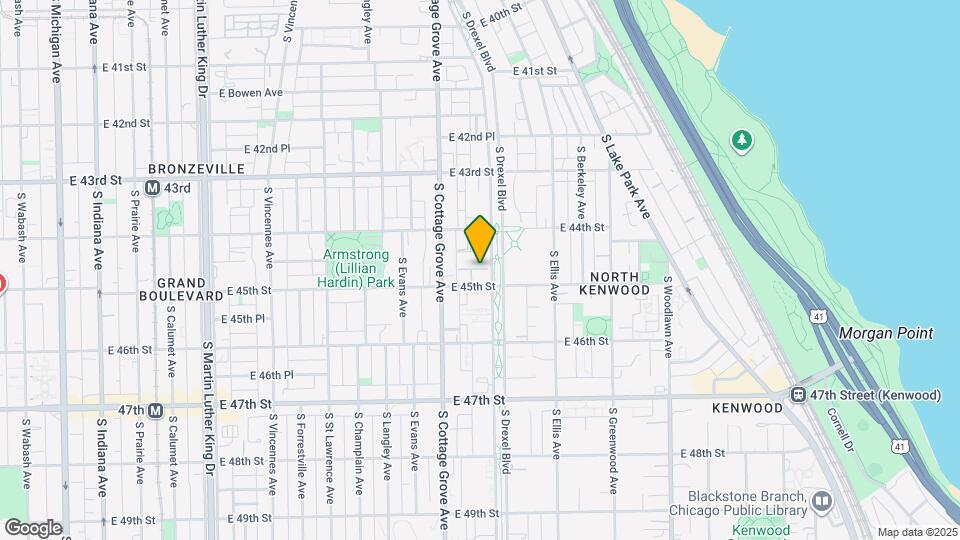 4434 S Drexel Blvd Mapa y Detalles de la Ubicación