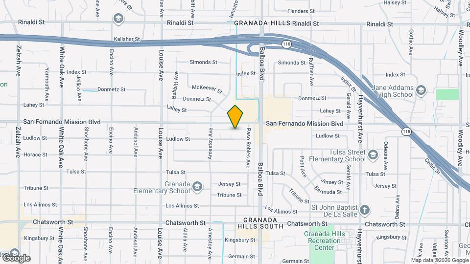 11040 Genesta Ave Map and Location Details