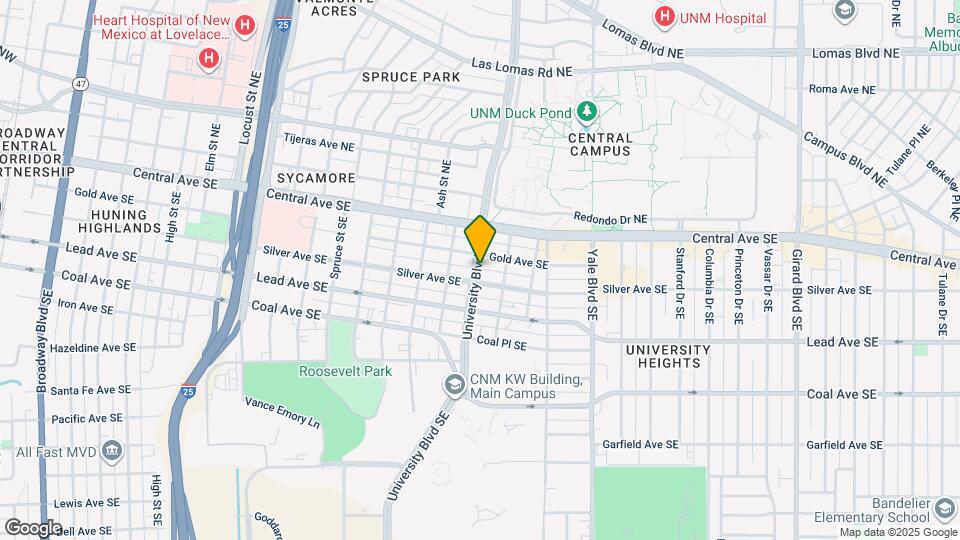 208 University Blvd SE Map and Location Details