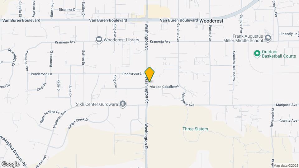 17010 Via Los Caballeros Mapa y Detalles de la Ubicación