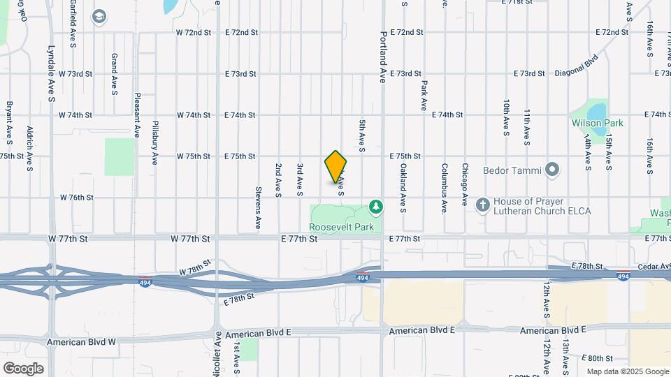 7538 4th Ave S Mapa y Detalles de la Ubicación