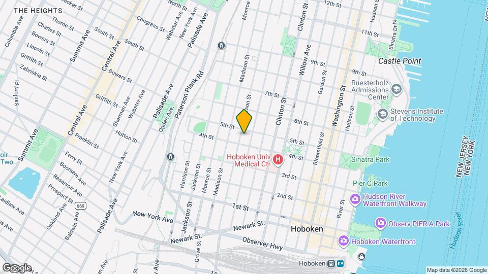 413 Jefferson St Map and Location Details