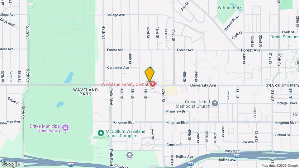4305 University Ave Mapa y Detalles de la Ubicación