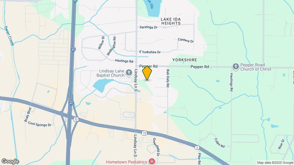 1307 Lindsay Ln S Map and Location Details