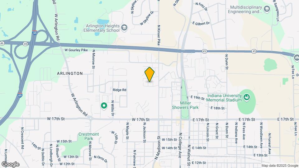 430 Northlane Dr Map and Location Details