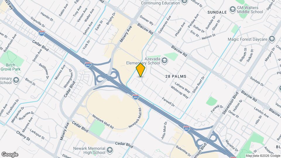 5451 Tyler Pl Map and Location Details