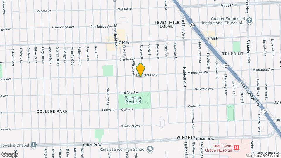 18497 Sussex St Mapa y Detalles de la Ubicación