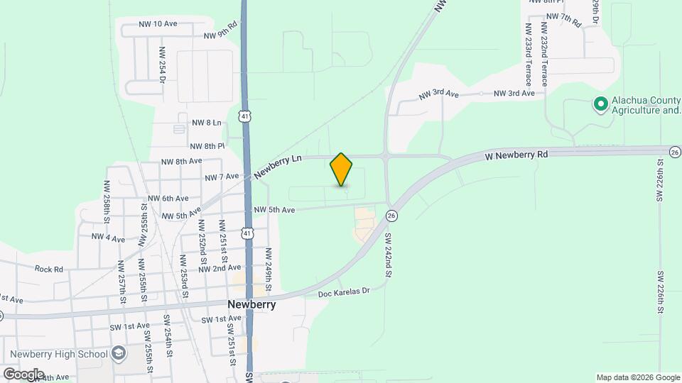 24429 NW 7th Ln Mapa y Detalles de la Ubicación