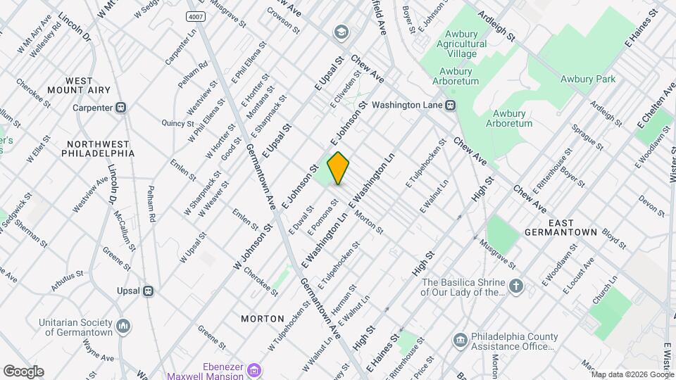 6330 Gardenia St, Unit First floor Map and Location Details