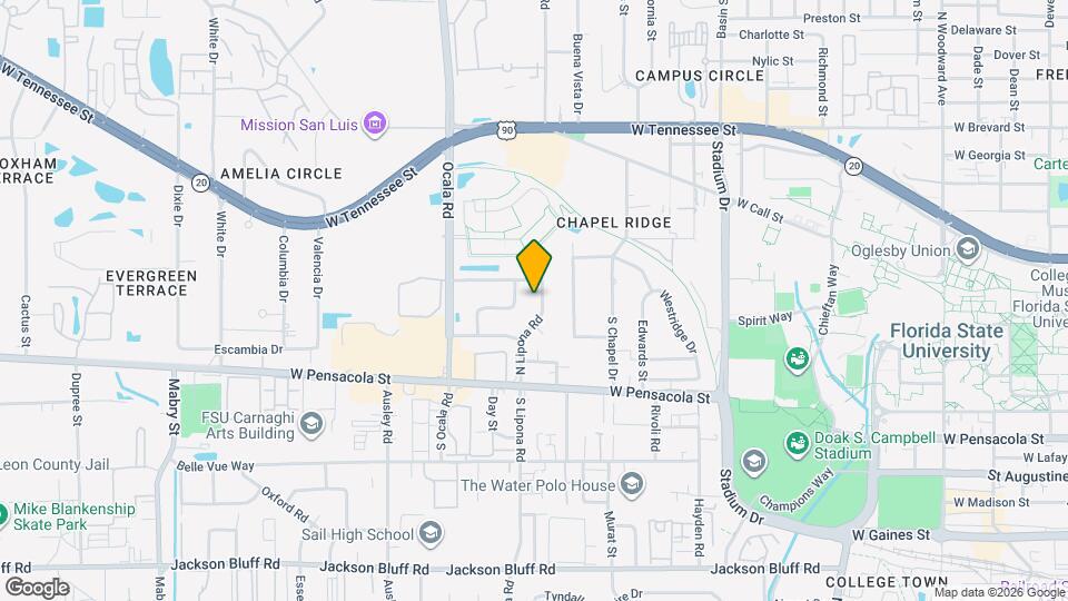 216 N Lipona Rd Map and Location Details