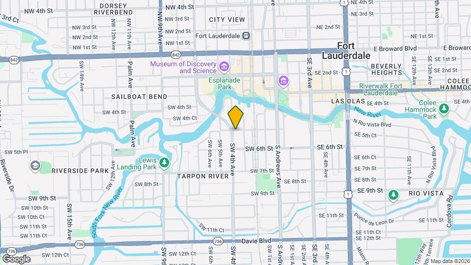 504 SW 4th Ave Mapa y Detalles de la Ubicación