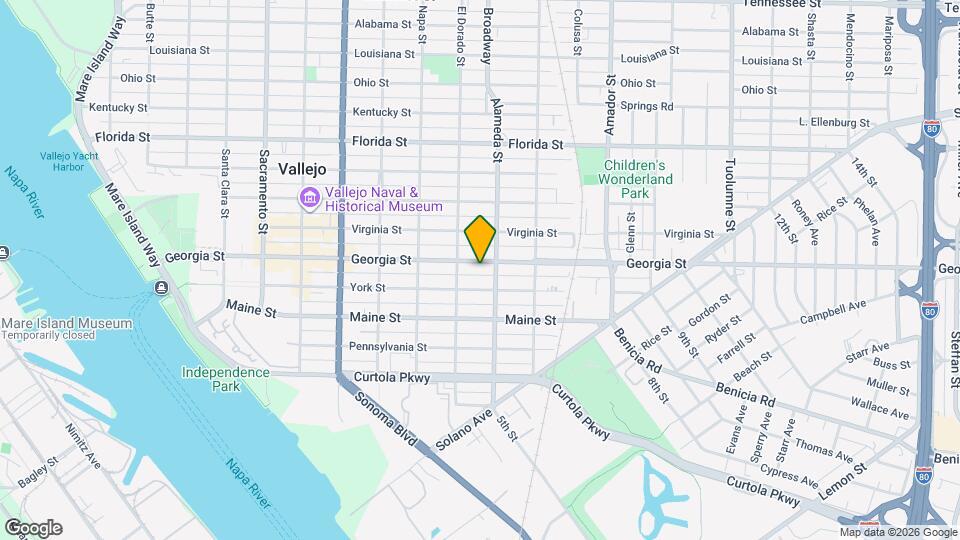 827 Georgia St Map and Location Details