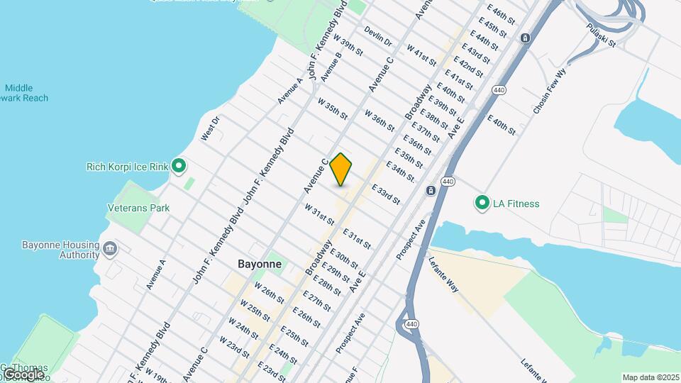 19 W 32nd St Mapa y Detalles de la Ubicación