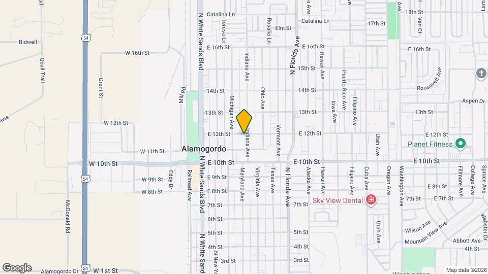 1117 Indiana Ave Map and Location Details