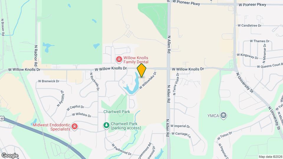 7249 N Lakeside Ct Map and Location Details