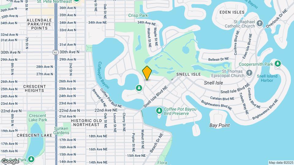 525 Monterey Blvd NE Mapa y Detalles de la Ubicación