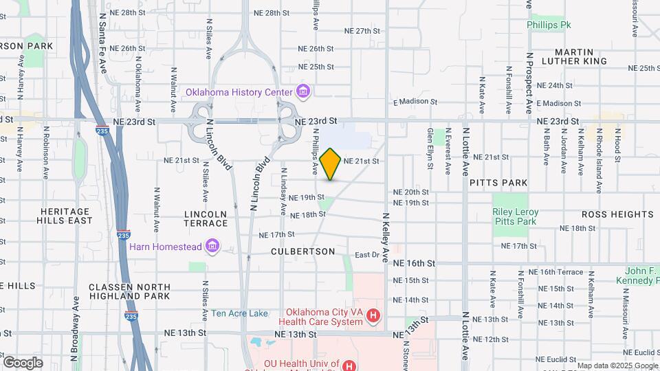 816 NE 20th St Map and Location Details