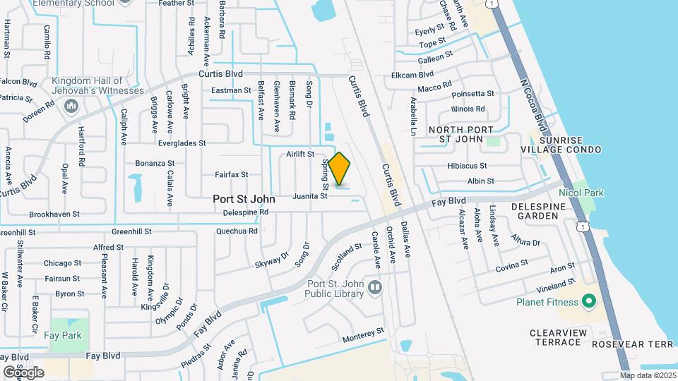 3960 Juanita St Map and Location Details