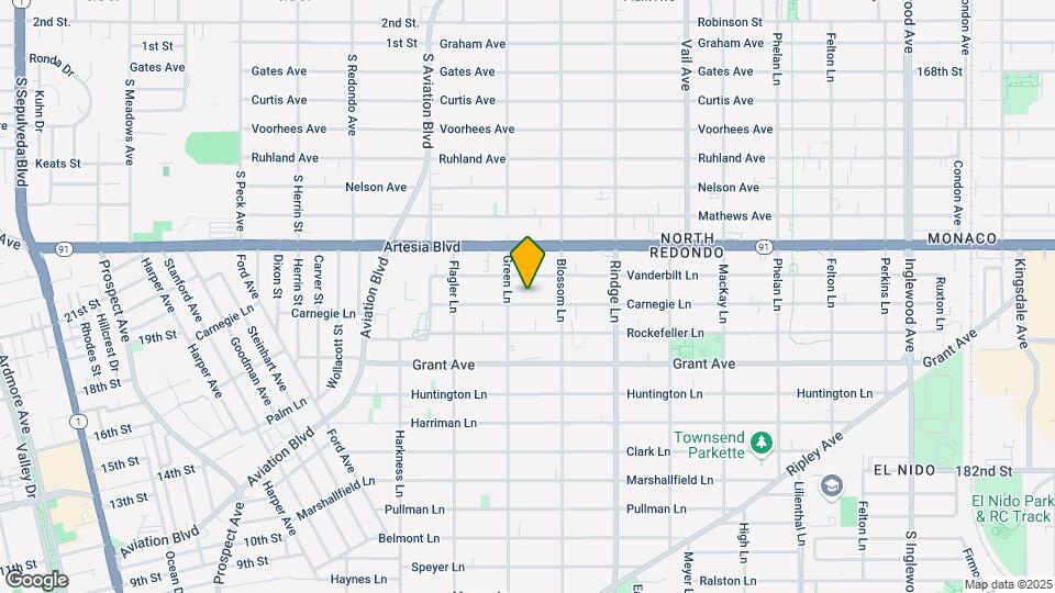 2009 Carnegie Ln Mapa y Detalles de la Ubicación