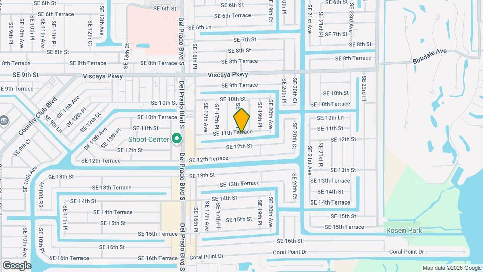 1822 SE 11th Terrace Map and Location Details