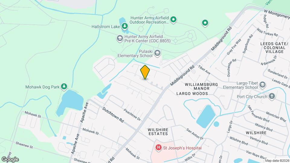 105 S Quail Crossing Map and Location Details