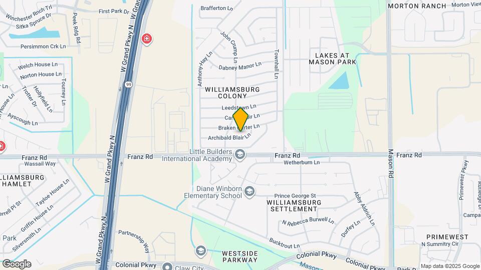 22610 Archibald Blair Ln Map and Location Details