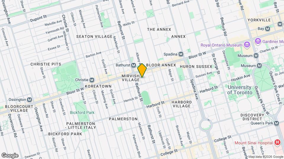 366 Lippincott St Map and Location Details