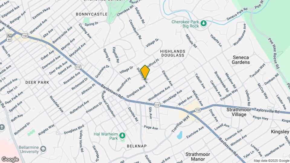 2085 Douglass Blvd Mapa y Detalles de la Ubicación