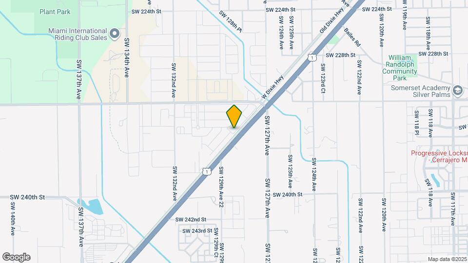 12725 SW 234th Ter Mapa y Detalles de la Ubicación