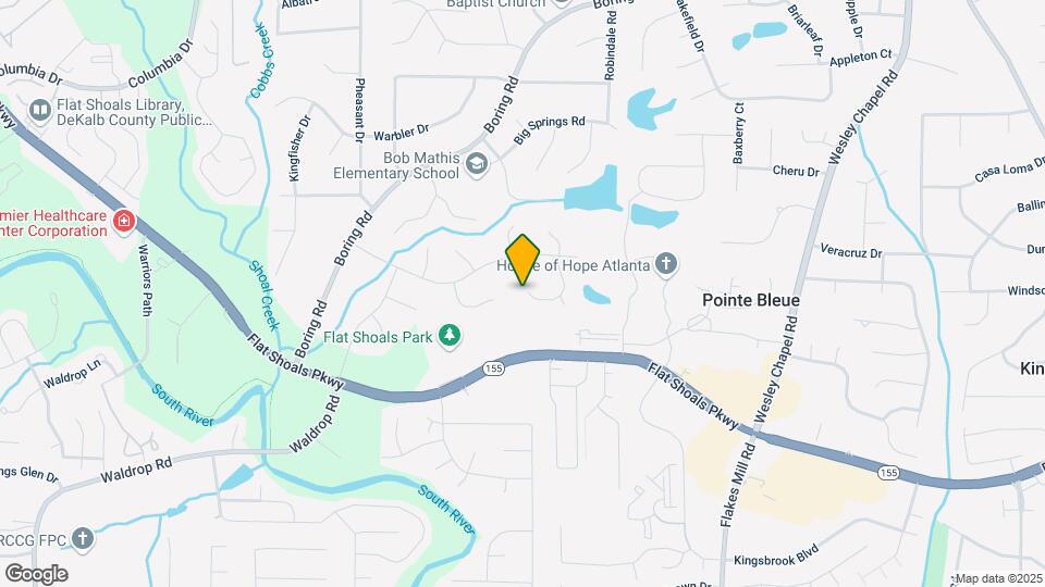 3370 Creekway Dr Map and Location Details