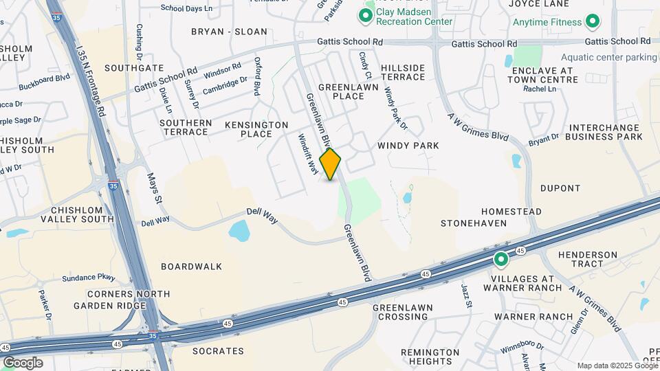 1605 Windrift Way Map and Location Details