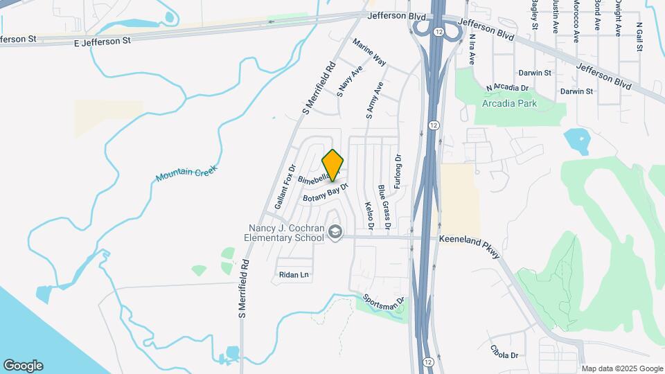 715 Botany Bay Dr Map and Location Details