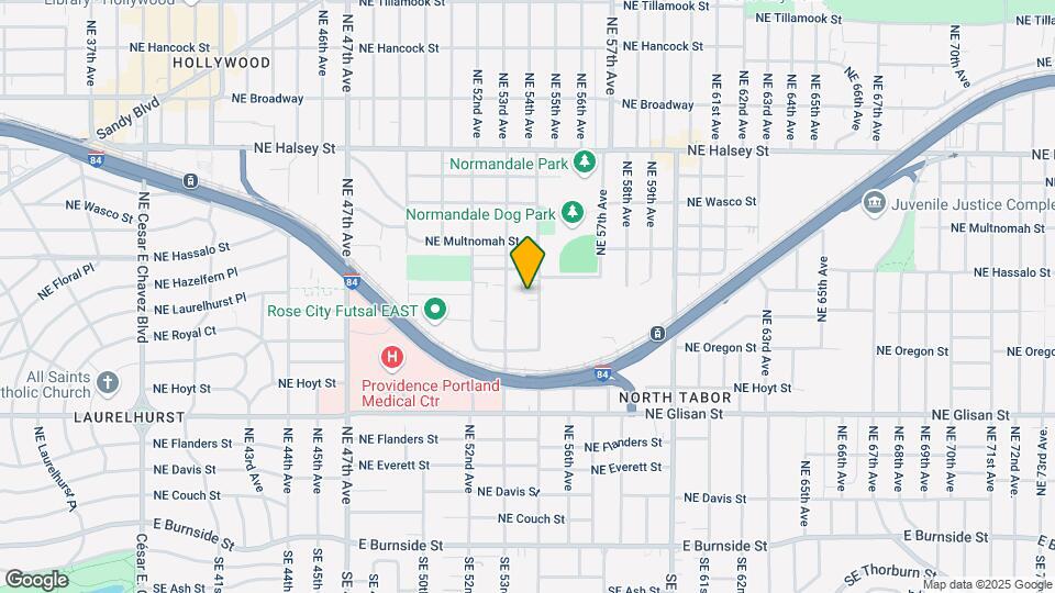 837 NE 55th Ave Map and Location Details