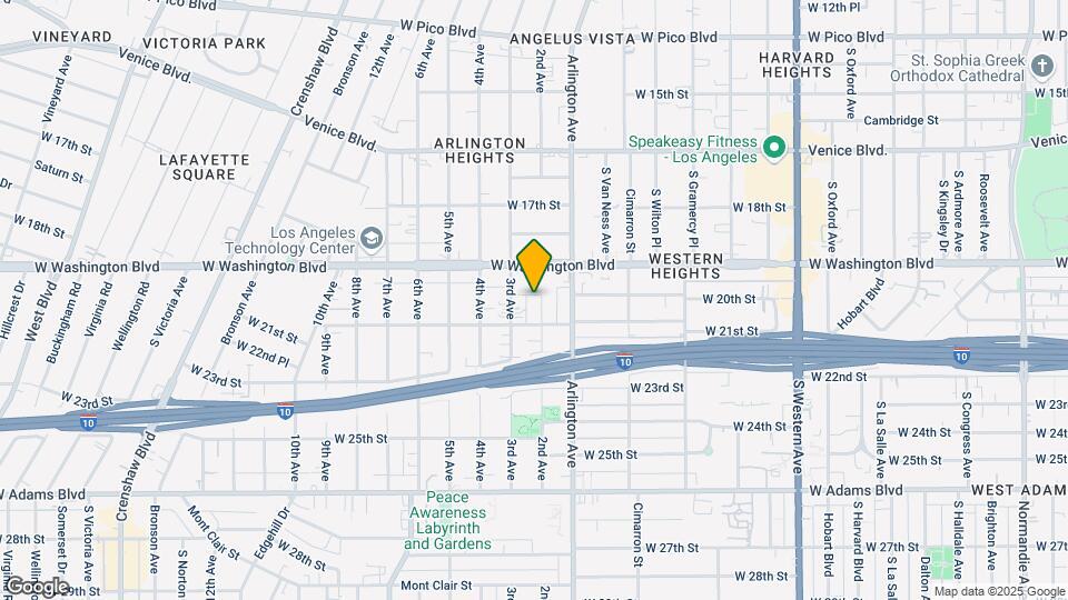 2001 2nd Ave Map and Location Details