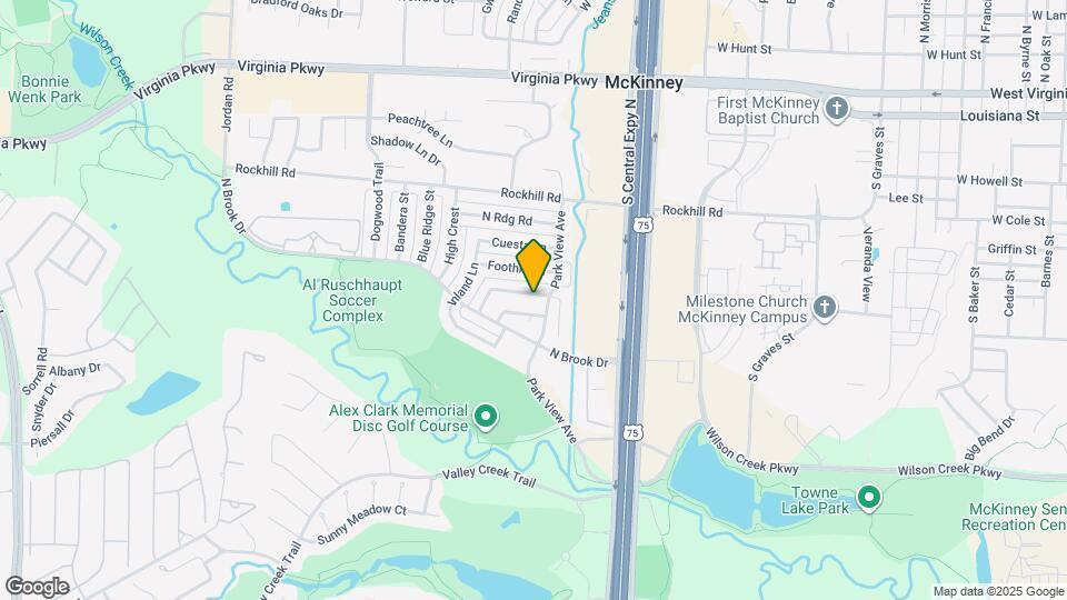 2305 Brookview Dr Map and Location Details