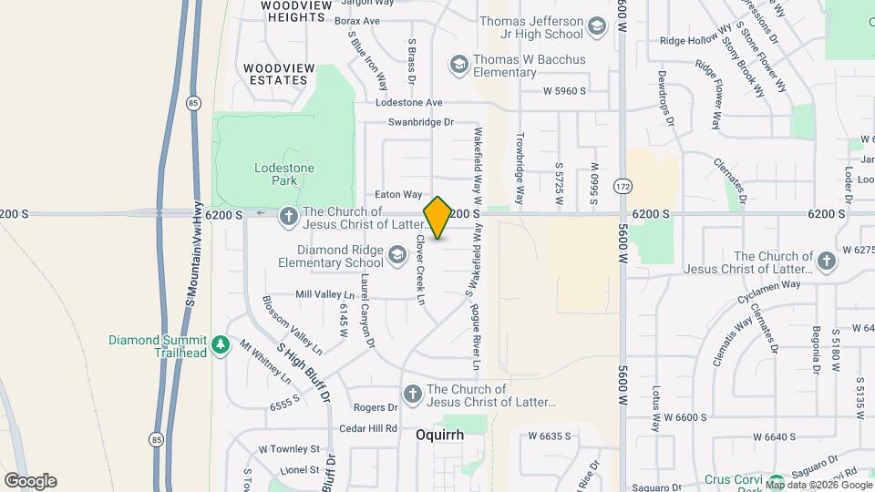 5964 W Wolf Creek Ct Map and Location Details