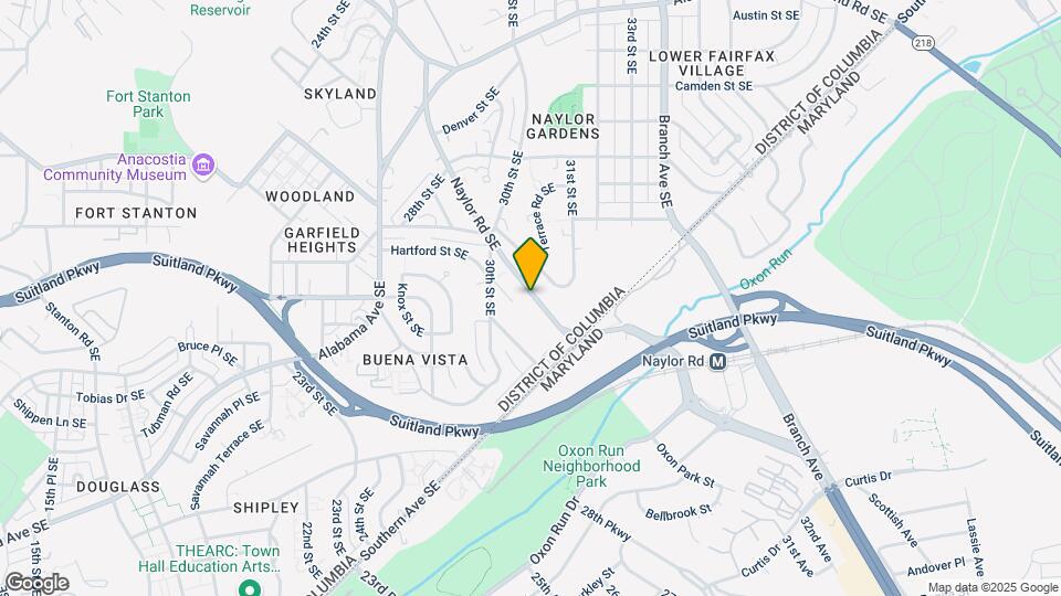 3101 Naylor Rd SE Map and Location Details