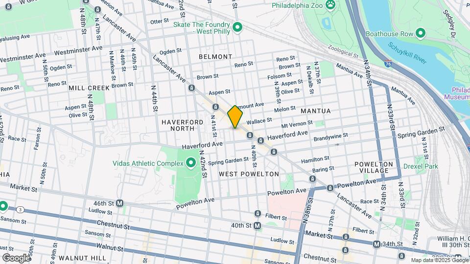 631 N Preston St Map and Location Details