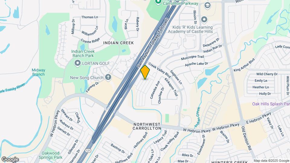 4261 Comanche Dr Map and Location Details