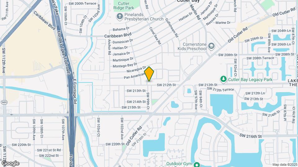 9915 SW 212th St Map and Location Details