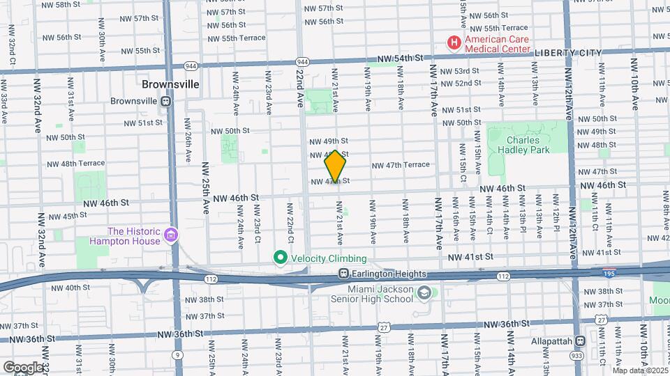 4606 NW 21st Ave Map and Location Details