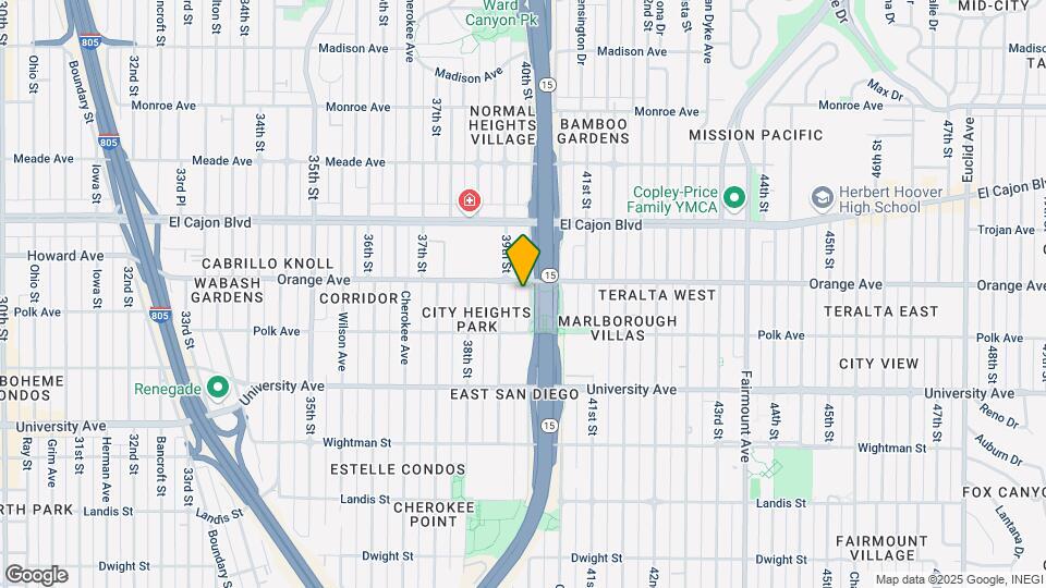 4170 40th St Map and Location Details