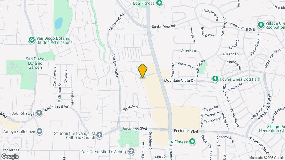 381 Via Almansa Map and Location Details