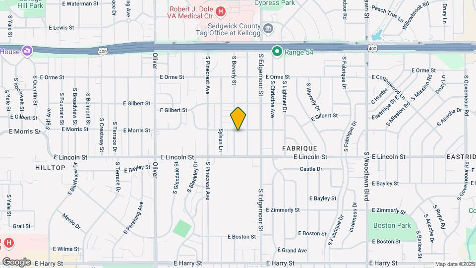 806 S Beverly St Map and Location Details